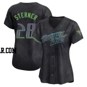 Justin Sterner Women's Tampa Bay Rays Charcoal Limited 2024 City Connect Jersey