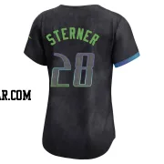 Justin Sterner Women's Tampa Bay Rays Charcoal Limited 2024 City Connect Jersey