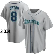 Justin Upton Men's Seattle Mariners Gray Replica Road Jersey