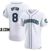 Justin Upton Men's Seattle Mariners White Elite Home Jersey