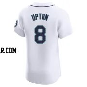 Justin Upton Men's Seattle Mariners White Elite Home Jersey