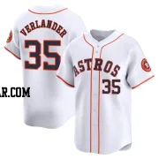 Justin Verlander Men's Houston Astros White Limited Home Jersey