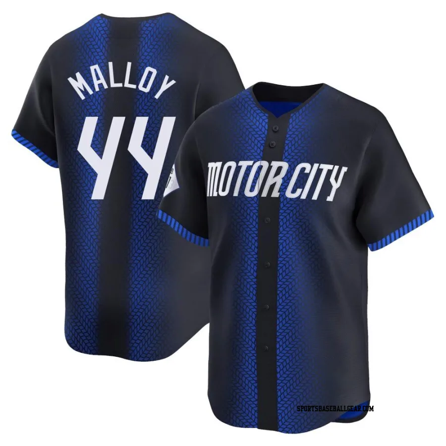 Justyn-Henry Malloy Men's Detroit Tigers Blue Limited 2024 City Connect Jersey