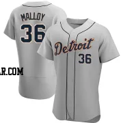 Justyn-Henry Malloy Men's Detroit Tigers Gray Authentic Road Jersey