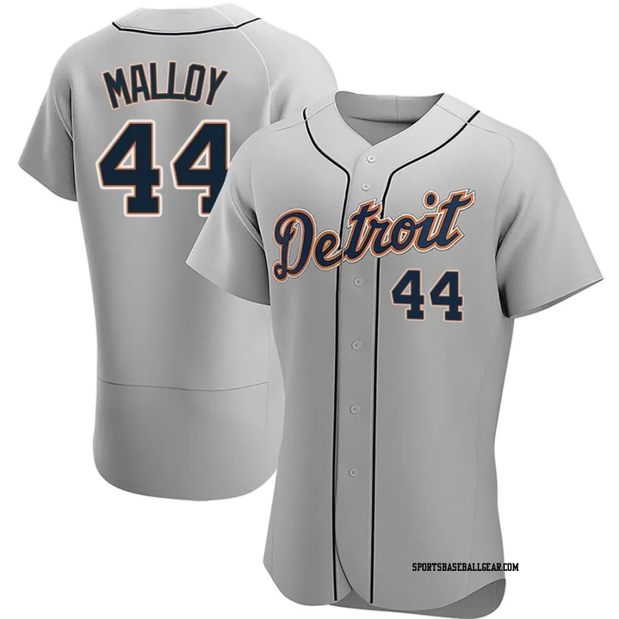 Justyn-Henry Malloy Men's Detroit Tigers Gray Authentic Road Jersey