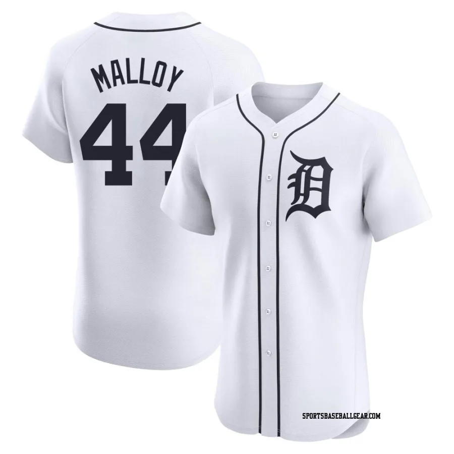 Justyn-Henry Malloy Men's Detroit Tigers White Elite Home Jersey