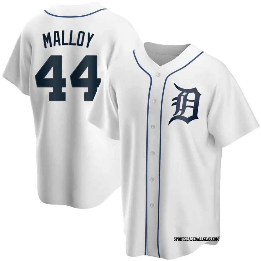 Justyn-Henry Malloy Men's Detroit Tigers White Replica Home Jersey