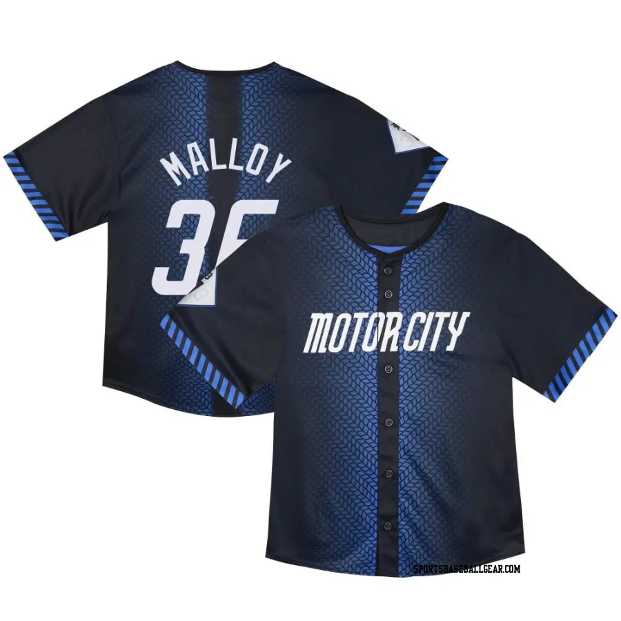 Justyn-Henry Malloy Toddler Detroit Tigers Blue Limited & Preschool 2024 City Connect Jersey