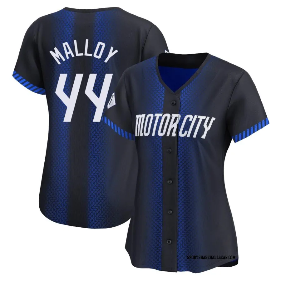 Justyn-Henry Malloy Women's Detroit Tigers Blue Limited 2024 City Connect Jersey