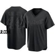 Justyn-Henry Malloy Youth Detroit Tigers Black Replica Pitch Fashion Jersey