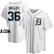 Justyn-Henry Malloy Youth Detroit Tigers White Replica Home Jersey