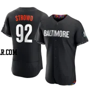 Kade Strowd Men's Baltimore Orioles Black Authentic 2023 City Connect Jersey