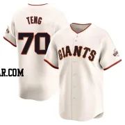 Kai-Wei Teng Men's San Francisco Giants Cream Limited Home Jersey