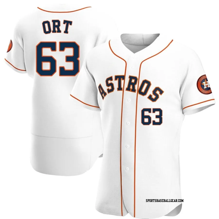 Kaleb Ort Men's Houston Astros White Authentic Home Jersey