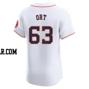 Kaleb Ort Men's Houston Astros White Elite Home Jersey