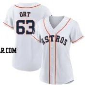 Kaleb Ort Women's Houston Astros White Authentic 2022 World Series Champions Home Jersey