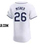 Kameron Misner Men's Tampa Bay Rays White Elite Home Jersey