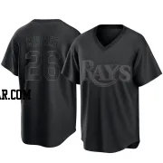 Kameron Misner Youth Tampa Bay Rays Black Replica Pitch Fashion Jersey