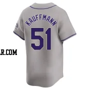 Karl Kauffmann Youth Colorado Rockies Gray Limited Road Jersey