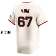 Keaton Winn Men's San Francisco Giants Cream Elite Home Jersey