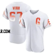 Keaton Winn Men's San Francisco Giants White Authentic 2021 City Connect Jersey