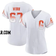 Keaton Winn Women's San Francisco Giants White Authentic 2021 City Connect Jersey