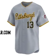 Ke'Bryan Hayes Men's Pittsburgh Pirates Gray Limited Away Jersey