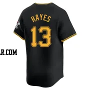 Ke'Bryan Hayes Youth Pittsburgh Pirates Black Limited Alternate Jersey