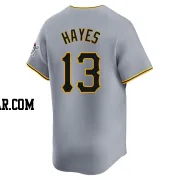 Ke'Bryan Hayes Youth Pittsburgh Pirates Gray Limited Away Jersey