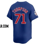 Keegan Thompson Men's Chicago Cubs Royal Limited Alternate Jersey