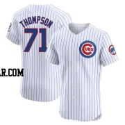 Keegan Thompson Men's Chicago Cubs White Elite Home Jersey