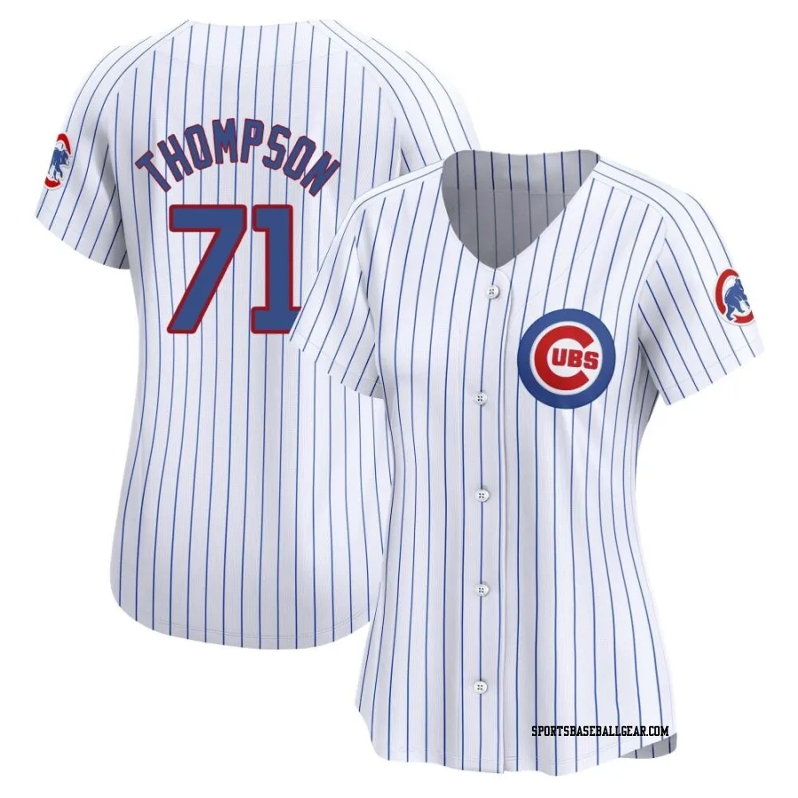 Keegan Thompson Women's Chicago Cubs White Limited Home Jersey