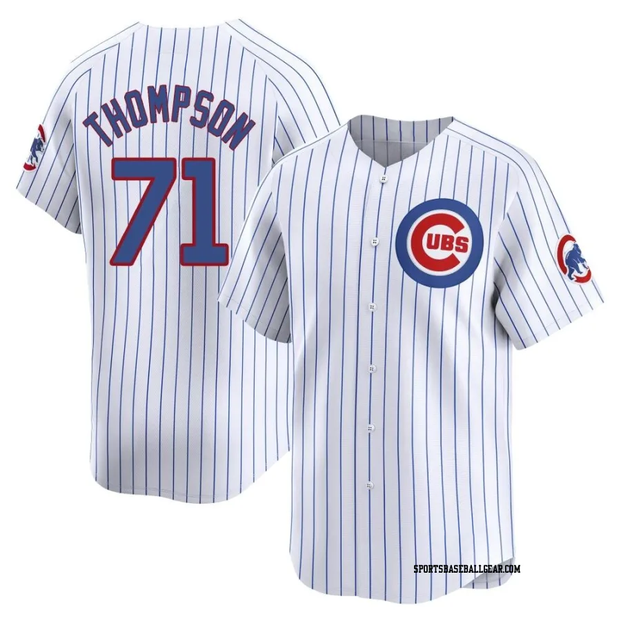 Keegan Thompson Youth Chicago Cubs White Limited Home Jersey