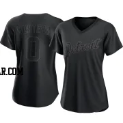 Keider Montero Women's Detroit Tigers Black Replica Pitch Fashion Jersey