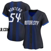 Keider Montero Women's Detroit Tigers Blue Limited 2024 City Connect Jersey