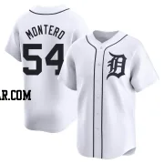 Keider Montero Youth Detroit Tigers White Limited Home Jersey