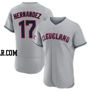 Keith Hernandez Men's Cleveland Guardians Gray Authentic Road Jersey