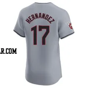 Keith Hernandez Men's Cleveland Guardians Gray Elite Road Jersey