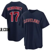 Keith Hernandez Men's Cleveland Guardians Navy Replica Alternate Jersey