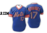 Keith Hernandez Men's New York Mets Blue Authentic Throwback Jersey