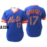 Keith Hernandez Men's New York Mets Blue Replica Throwback Jersey