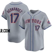 Keith Hernandez Men's New York Mets Gray Limited Away Jersey