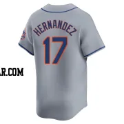 Keith Hernandez Men's New York Mets Gray Limited Away Jersey