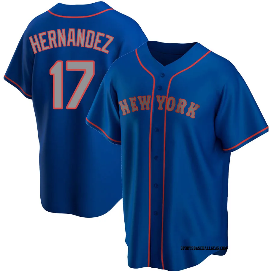 Keith Hernandez Men's New York Mets Royal Replica Alternate Road Jersey