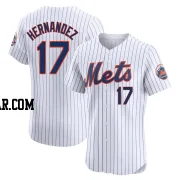 Keith Hernandez Men's New York Mets White Elite Home Jersey