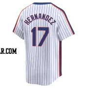 Keith Hernandez Men's New York Mets White Limited Cooperstown Collection Jersey