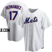 Keith Hernandez Men's New York Mets White Replica Home Jersey