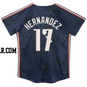 Keith Hernandez Toddler Cleveland Guardians Navy Limited Preschool & 2024 City Connect Jersey