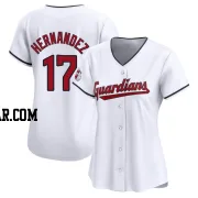 Keith Hernandez Women's Cleveland Guardians White Limited Home Jersey