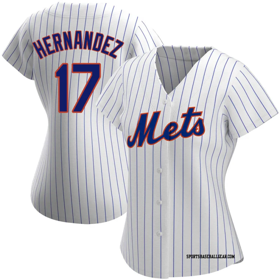 Keith Hernandez Women's New York Mets White Replica Home Jersey